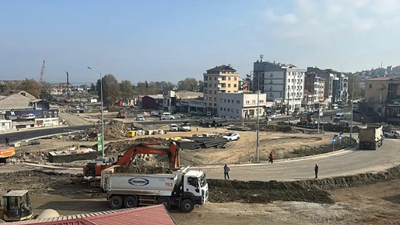 Başkan Genç Değirmendere Kavşağındaki son durumu Haber61'e açıkladı "Sadece o bölge kaldı"