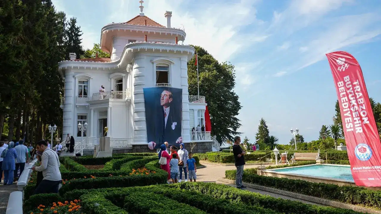 Trabzon Büyükşehir'den açıklama geldi: Atatürk Köşkü 10 Kasım'da ücretsiz olacak
