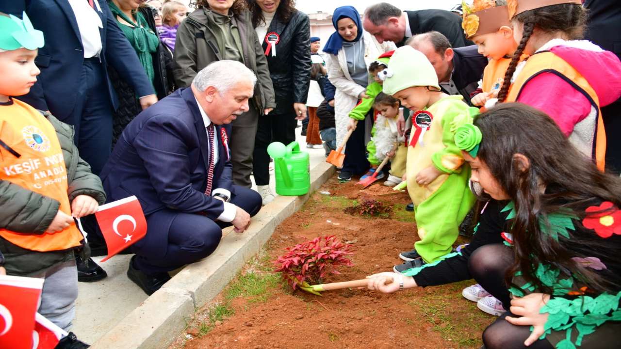Milli Ağaçlandırma Günü’nde Trabzon'da fidanlar toprakla buluştu