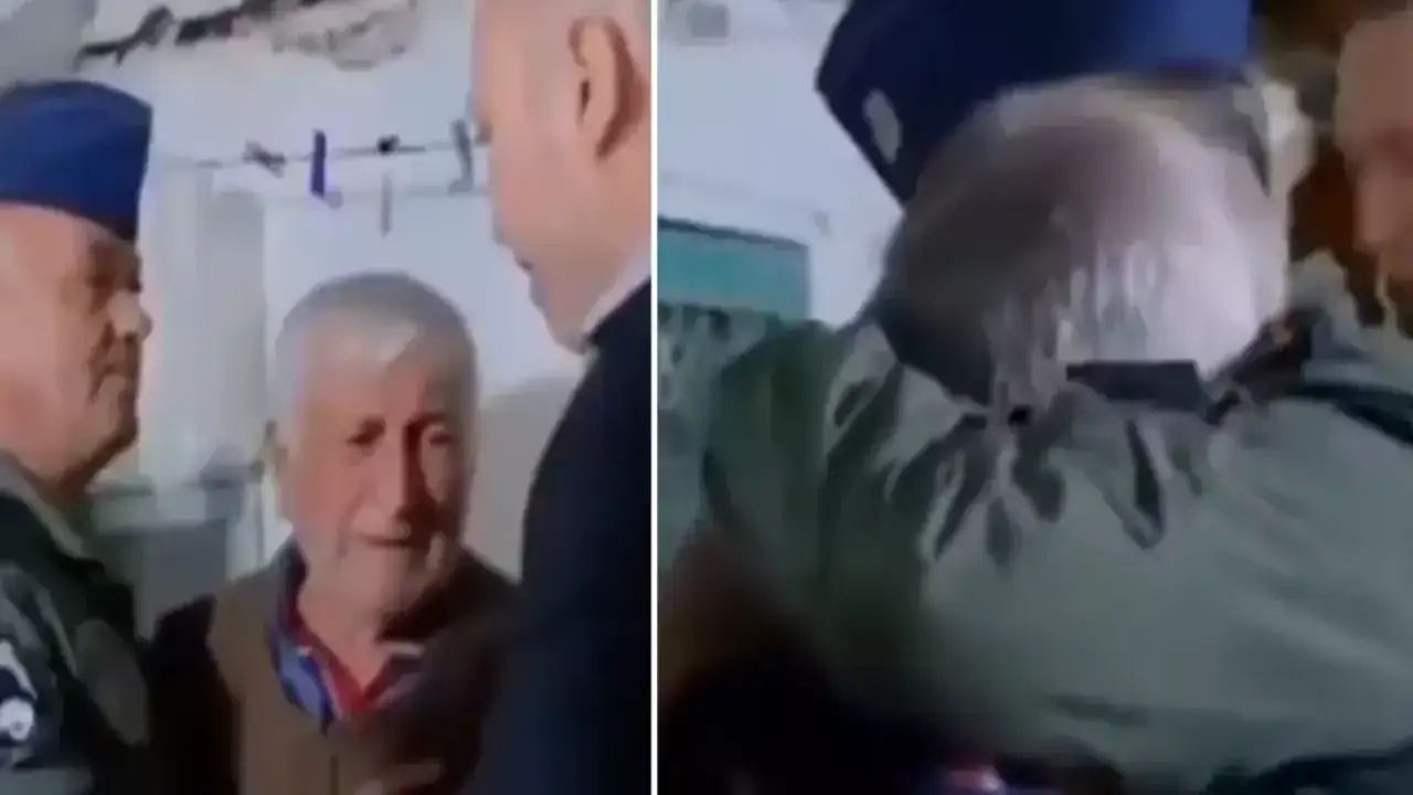 O anlar yürekleri dağladı: " Osman amca artık şehit babasısın"