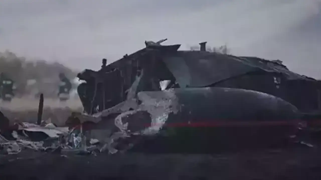 Türkiye kapsamlı soruşturma yürütüyor: Düşen uçaktan ilk görüntüler geldi