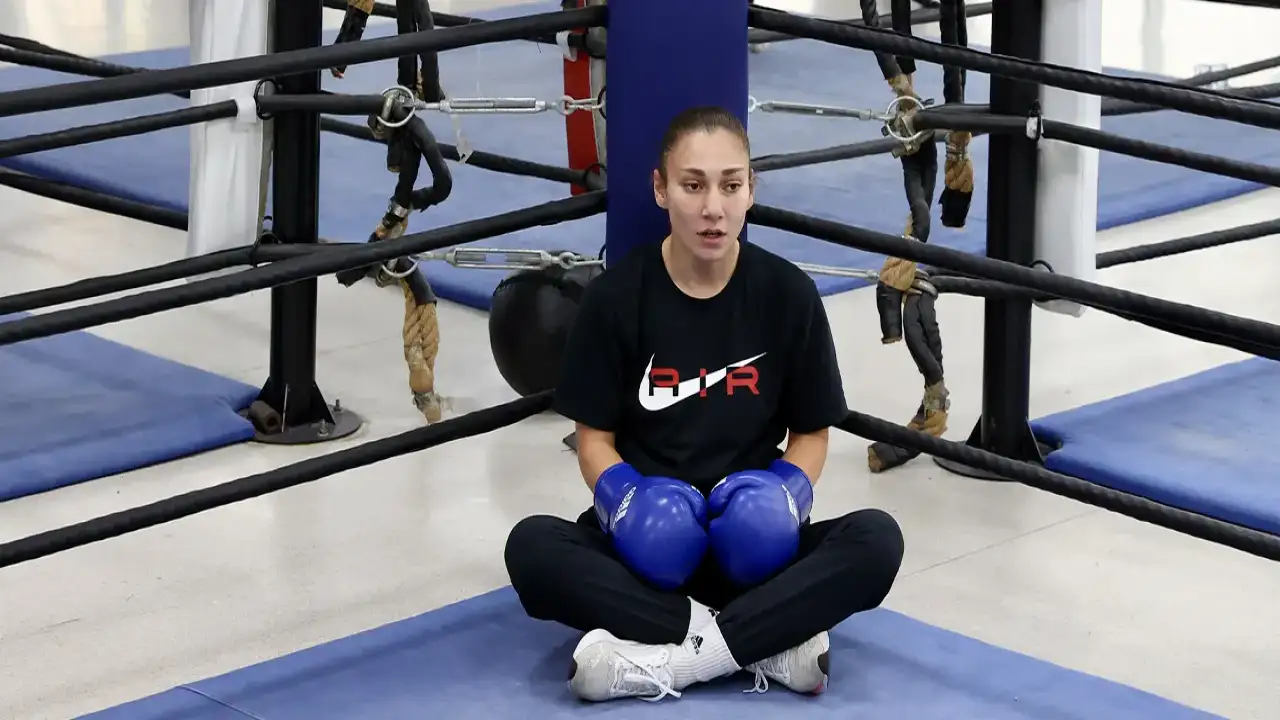 Trabzonlu Milli sporcunun hedefi altın madalya: "Sabah akşam çalışıyorum"