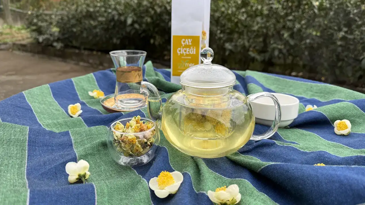 ÇAYMER çiçek çayı üretimini artırdı: 20 kilodan 50 kiloya