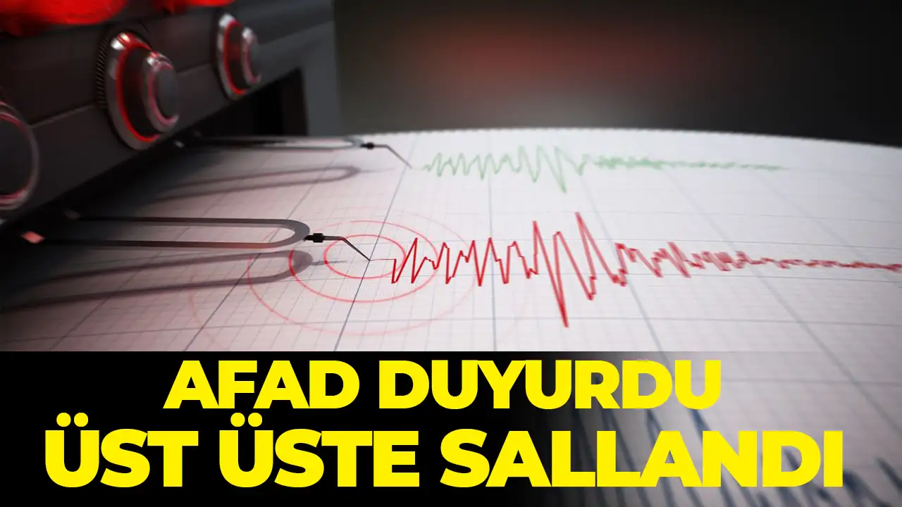 SON DAKİKA... Balıkesir 4,4 büyüklüğünde deprem: Beşik gibi sallanmaya devam ediyor