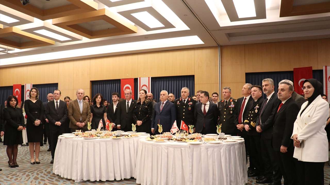 Trabzon’da KKTC’nin kuruluş yıldönümünde resepsiyon