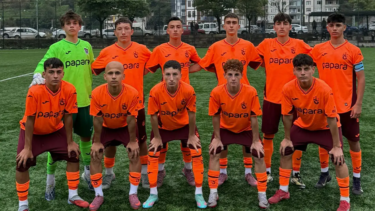 Trabzonspor U14 ve U15 takımları Pazarspor karşısında farklı kazandı