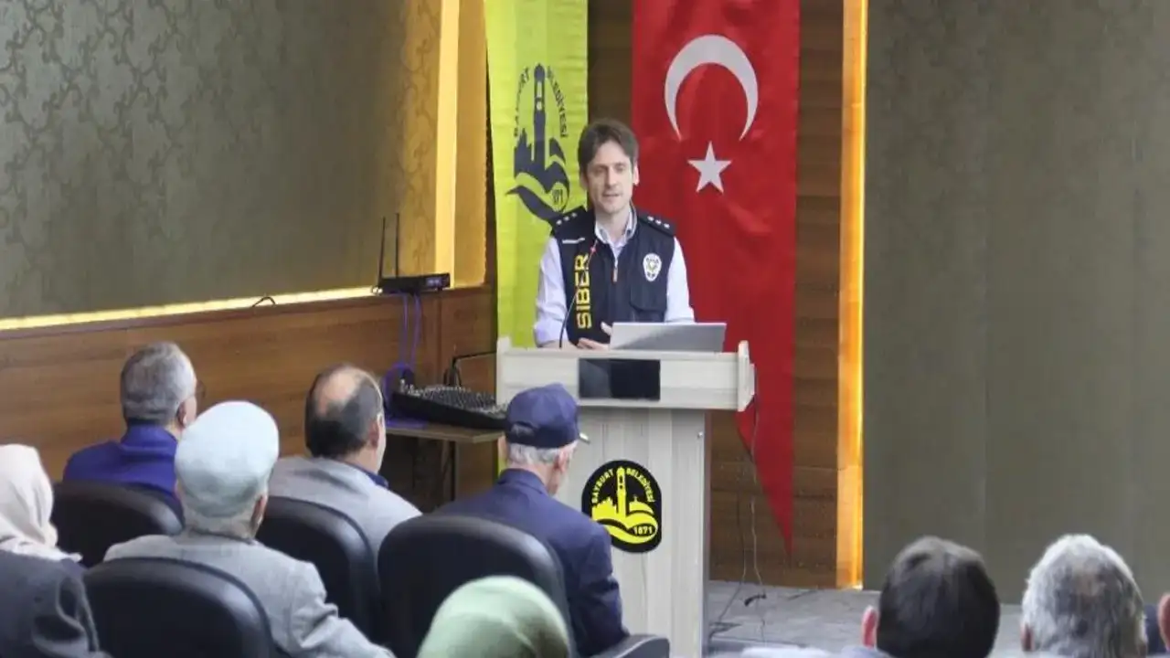 Bayburt'ta vatandaşlar dolandırıcılığa karşı bilgilendirildi