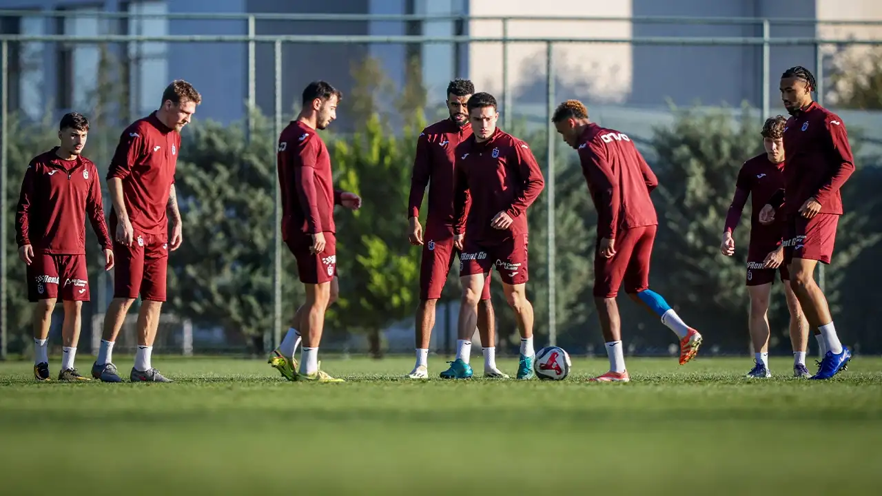 Trabzonspor, Başakşehir maçı hazırlıklarını sürdürdü