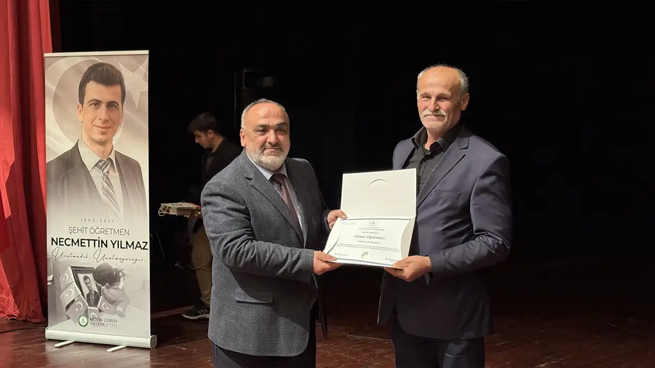 Şehit öğretmen Necmettin Yılmaz Artvin Çoruh Üniversitesi’nde anıldı