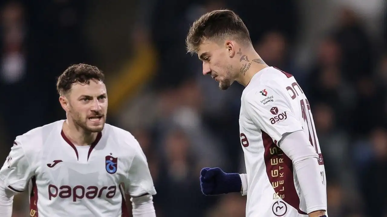 Trabzonspor’da maçın yıldızı Muçi “Attığım goller aynı zamanda onun”