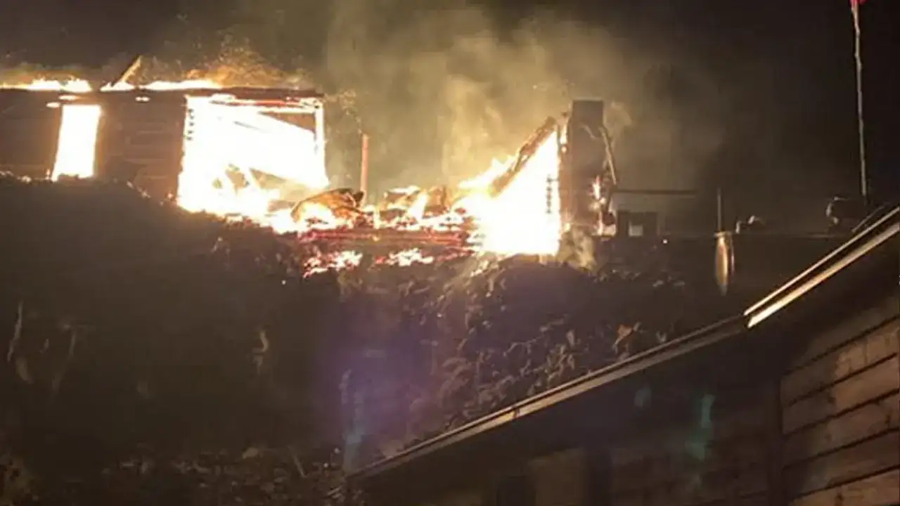 Trabzon’da meydana gelen yangın için açıklama geldi: “En büyük tesellimiz”