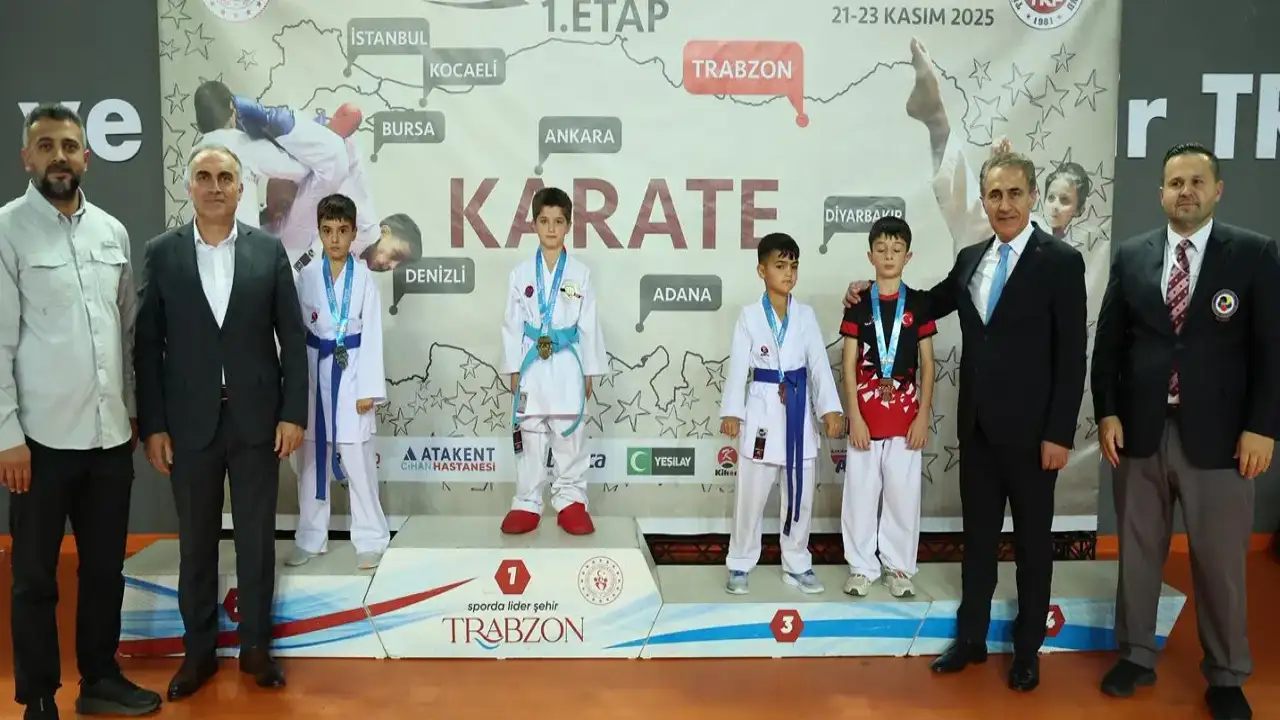 Karatede yıldızlar sahnede: Trabzon etabı nefes kesti