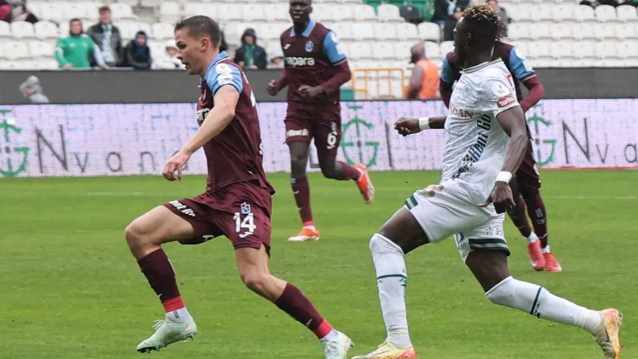 Trabzonspor’un Konyaspor karnesi Fırtına ile Anadolu Kartalı karşı karşıya