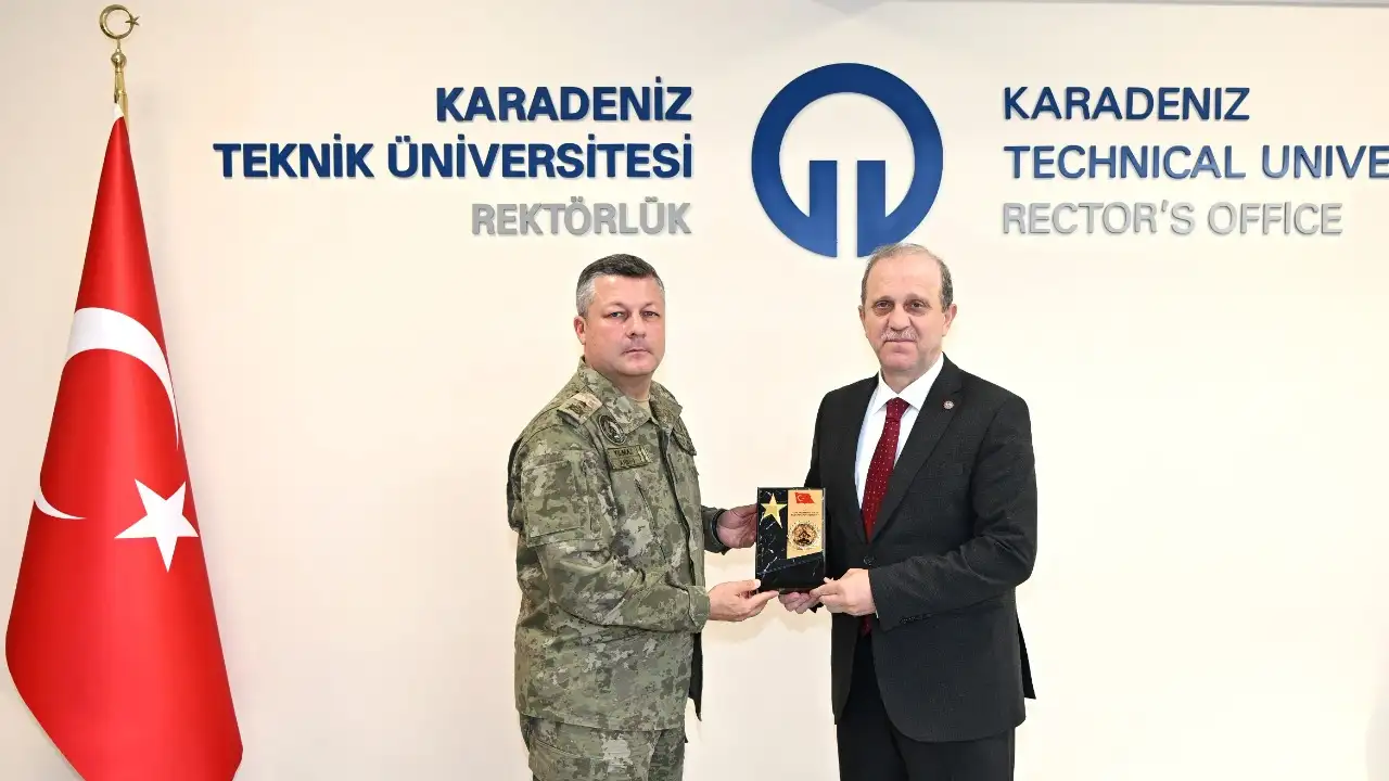 Tuğgeneral Yılmaz’dan KTÜ’ye iade-i ziyaret: Üniversite-Kamu iş birliği masada