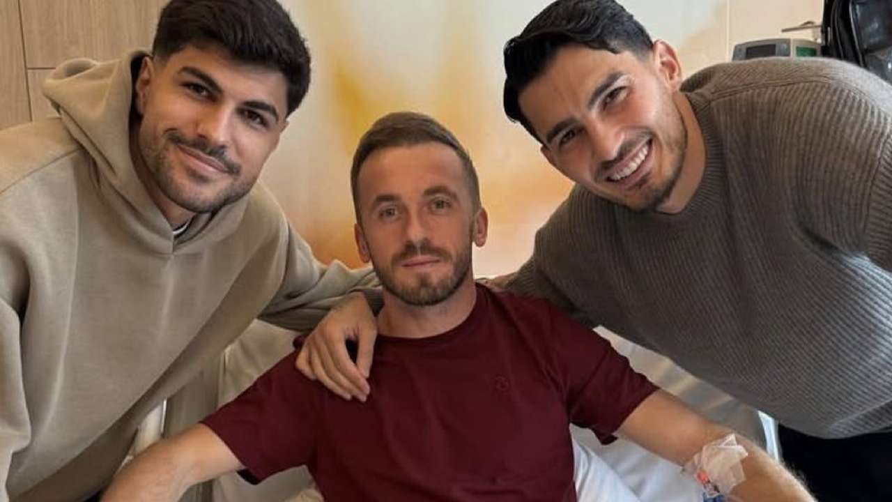 Trabzonsporlu Visca’ya, eski takım arkadaşlarından moral ziyareti