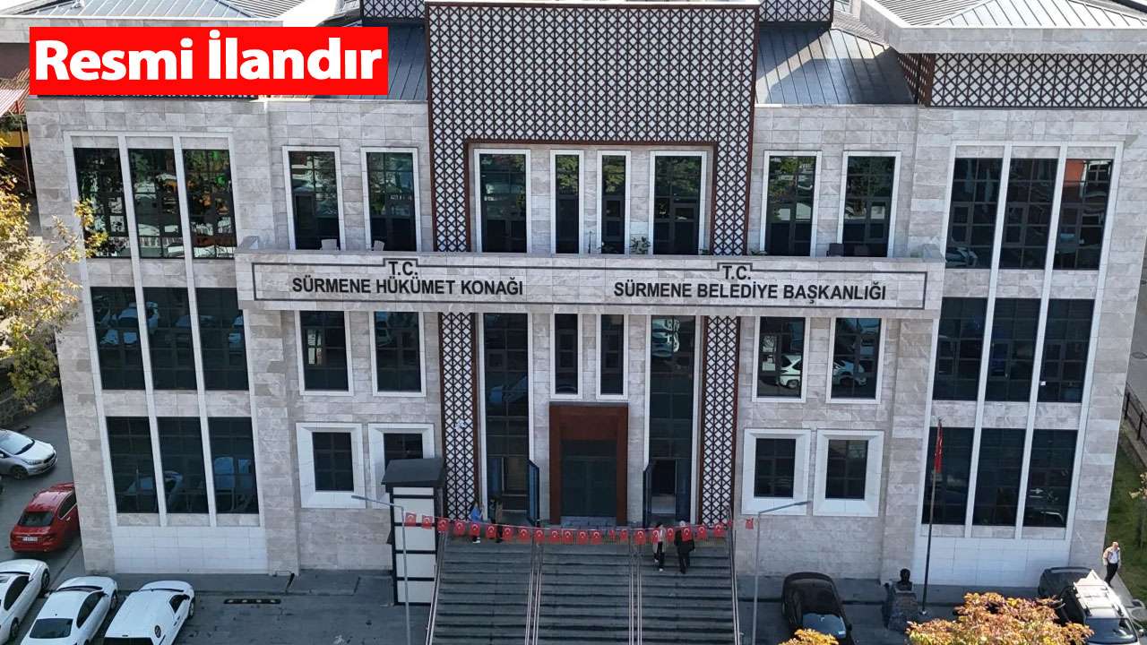 Sürmene Belediyesi Yol İşleri Yaptıracak