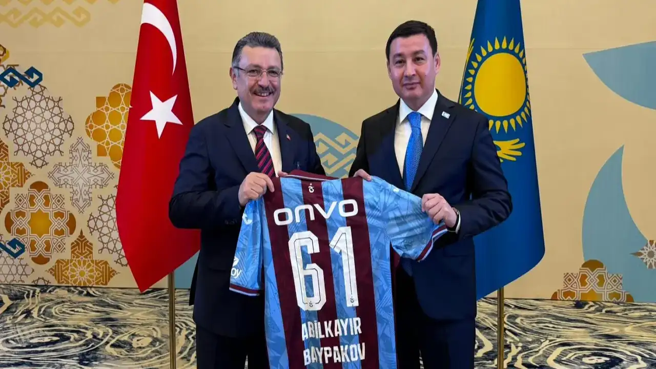 Trabzon'un yeni kardeş şehri Aktau oldu