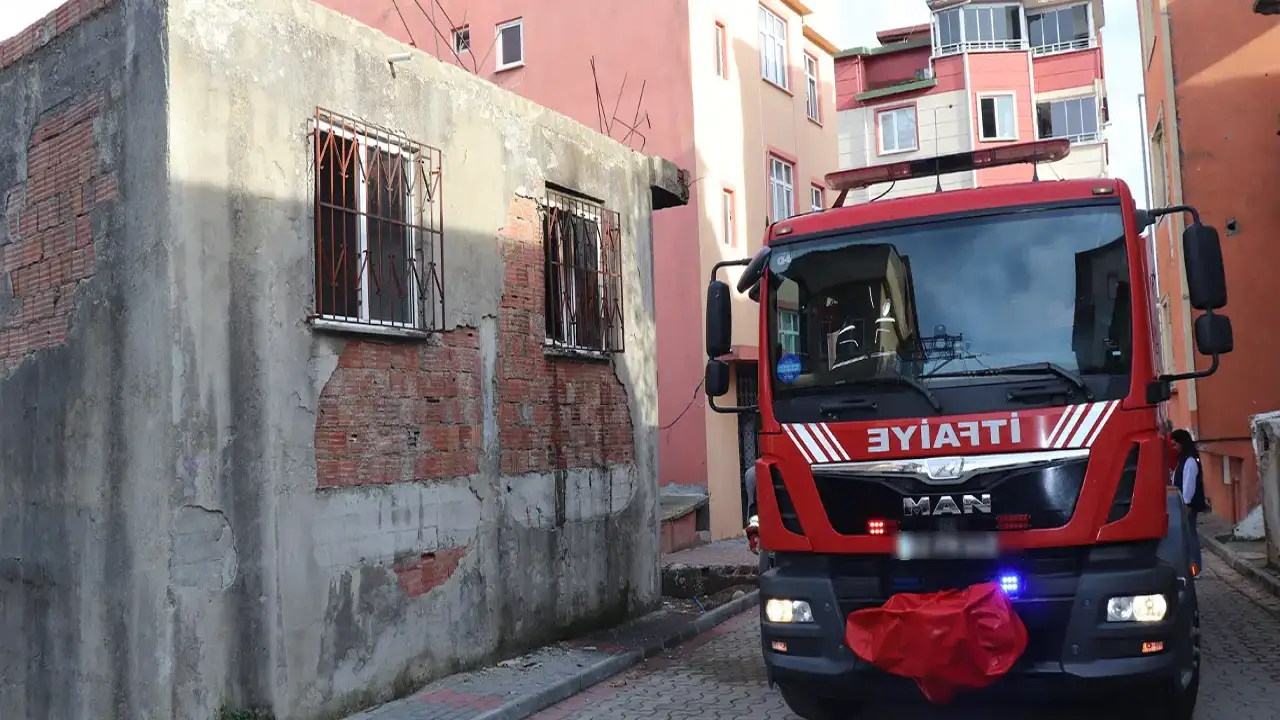 Ordu'da metruk evde yangın paniği