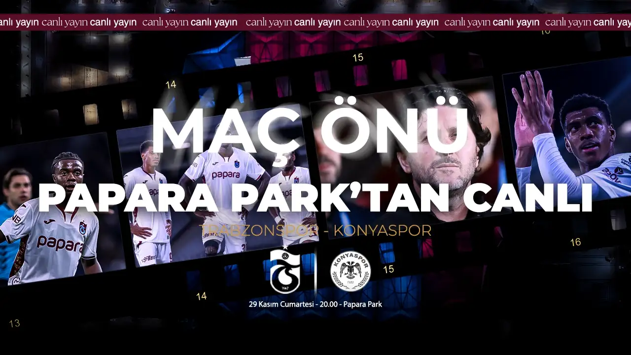 Trabzonspor - Konyaspor maçı Papara Park önü