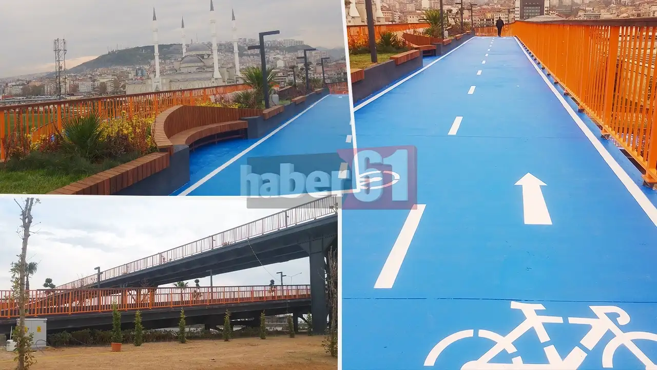 Trabzon’a yeni simgesel yapı: Ekolojik köprü açılış için gün sayıyor