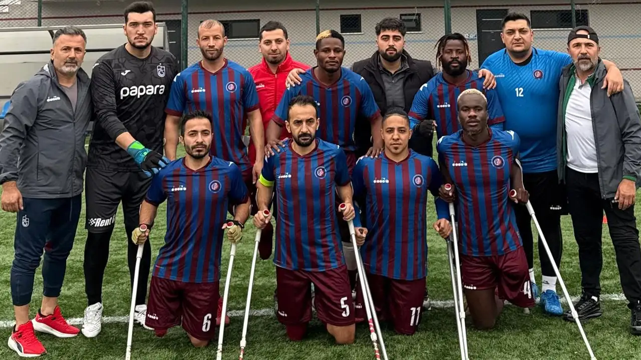 Trabzon Büyükşehir Ampute Takımı sezona galibiyetle başladı: 4-1