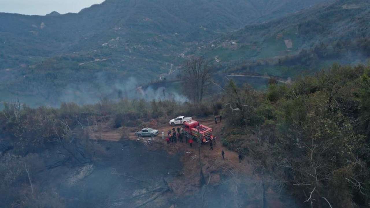 Artvin Valiliğinden Hopa’daki orman yangınına ilişkin açıklama