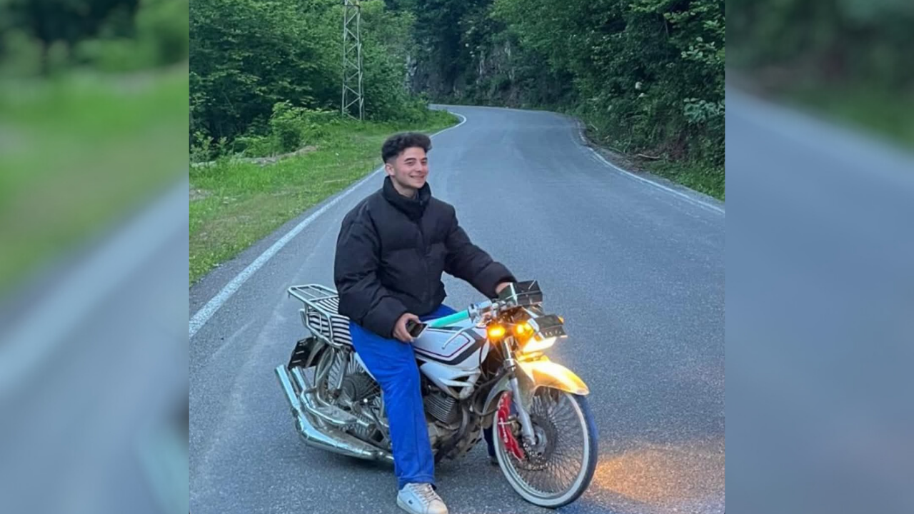 Trabzon’da üzen kaza: Motosiklet kazası geçiren gencin durumu ağır
