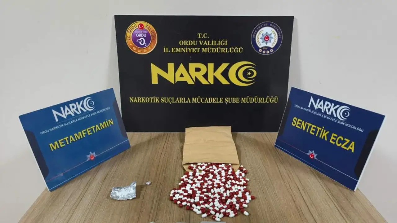 Ordu’da uyuşturucuya geçit yok: Bir tutuklama, 11 kişiye adli işlem