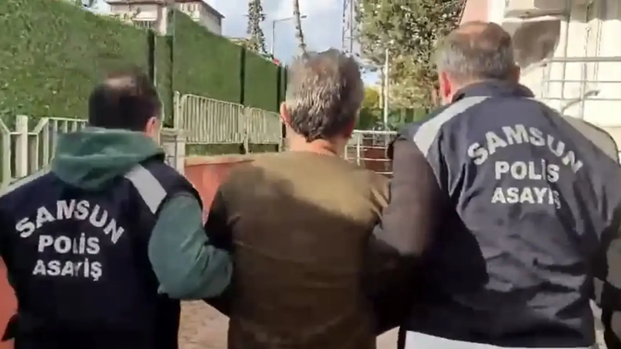 Samsun’da 13 yıl 2 ay hapis cezası bulunan firari yakalandı