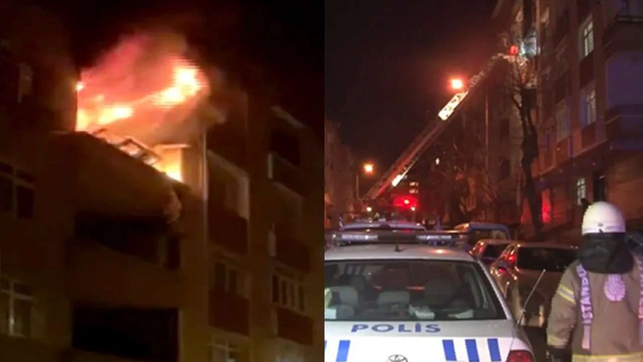 İstanbul'da apartmanda şiddetli patlama: Yaralılar var