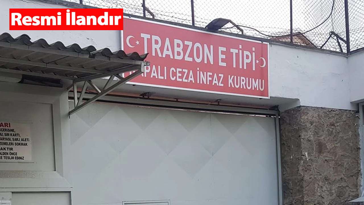 Trabzon E Tipi Kapalı Ceza İnfaz Kurumu Ekme Alımı