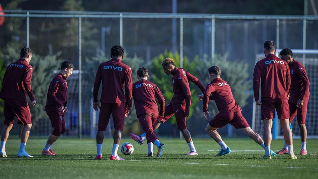 Trabzonspor’da Göztepe maçı mesaisi hız kesmiyor