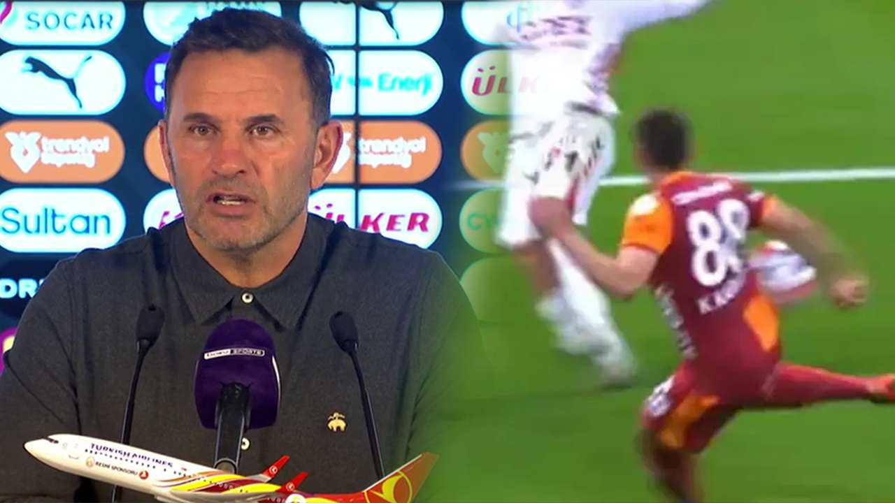 Hakemin kararı maçın önüne geçti :Okan Buruk’tan penaltı yorumu: ”Kol doğal konumda”