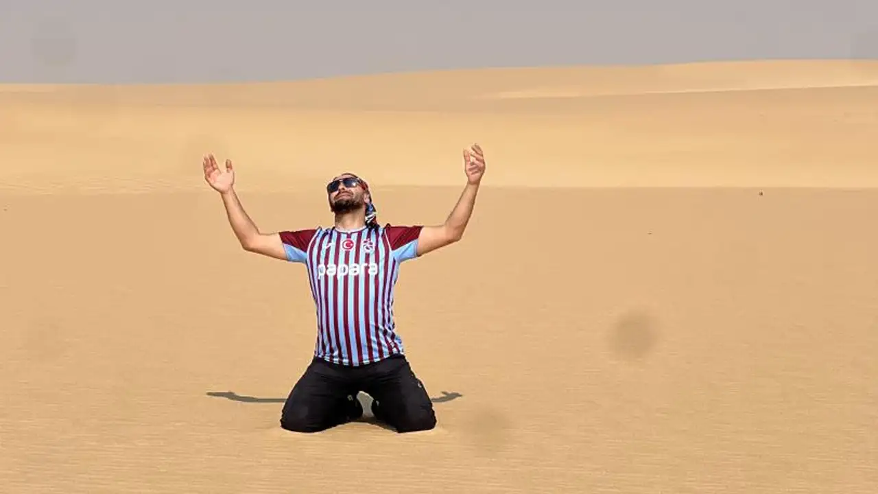 Trabzonlu iki arkadaş motosikletle Umre’ye gitti: 28 günde 11 bin kilometre