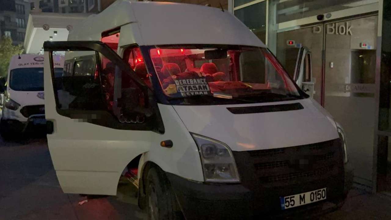 Dolmuş şoförüne seyir halindeyken silahlı saldırı