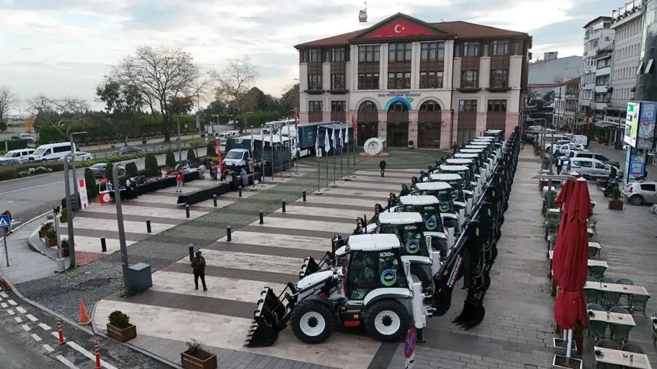 Ordu Büyükşehir Belediyesi araç filosunu genişletti