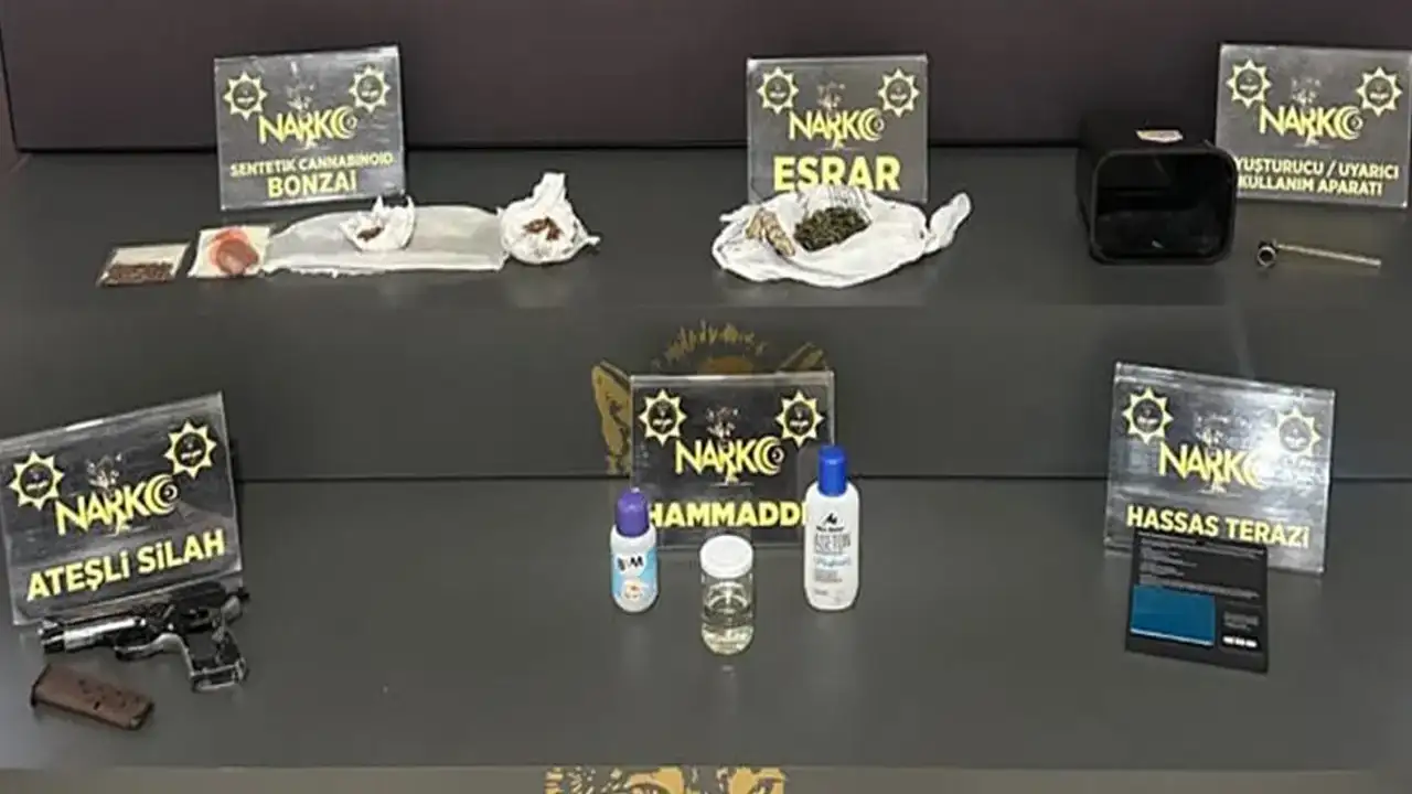 Rize’de uyuşturucu operasyonu: 7 gözaltından 6’sı tutuklandı