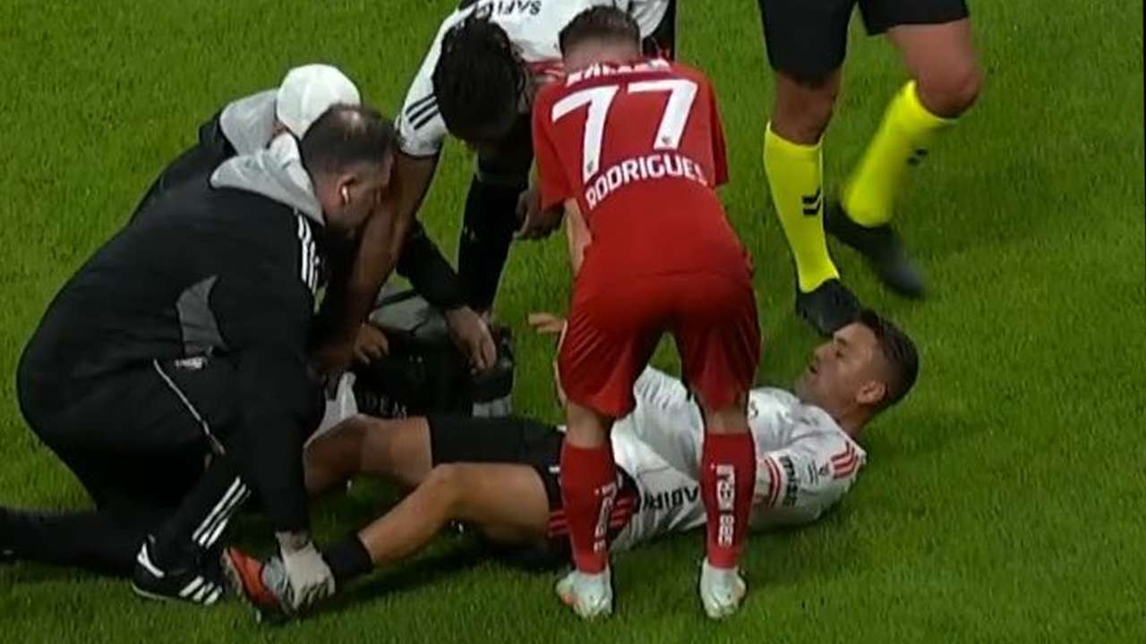 Trabzonspor derbisi öncesi Beşiktaş'ta şok sakatlık