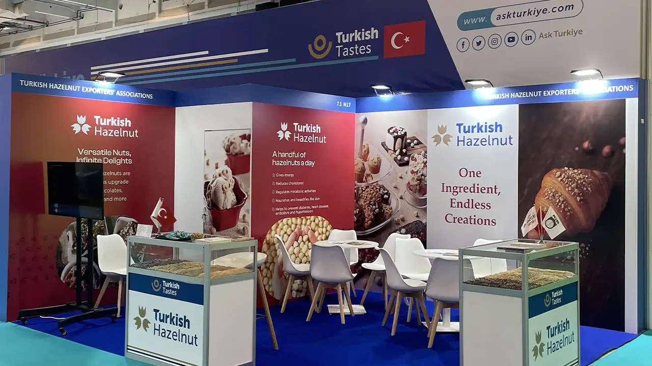 Türk fındığı Paris’te tanıtıldı: FI Europe 2025’te büyük ilgi gördü