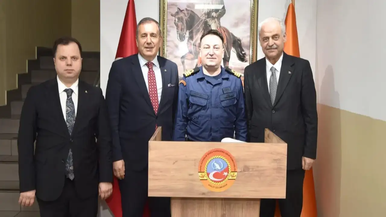 Trabzon TTSO’dan Sahil Güvenlik’e ziyaret