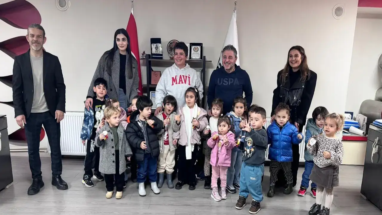 Özel Çevik Çocuklar Anaokulu’ndan Haber61’e anlamlı ziyaret