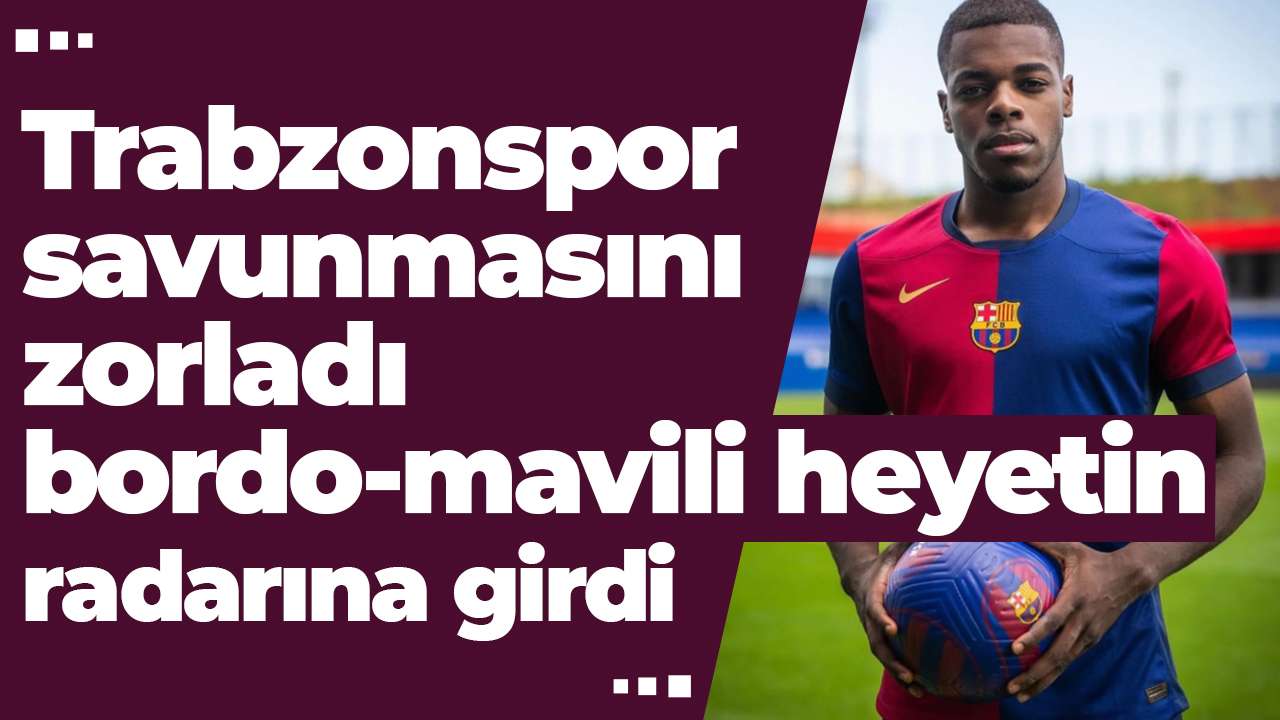 Trabzonspor savunmasını zorladı, bordo-mavili heyetin radarına girdi