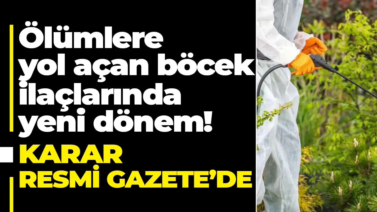 Böcek ilaçlarında reçeteli dönem başlıyor: İnternetten satışı ve reklamı yasak