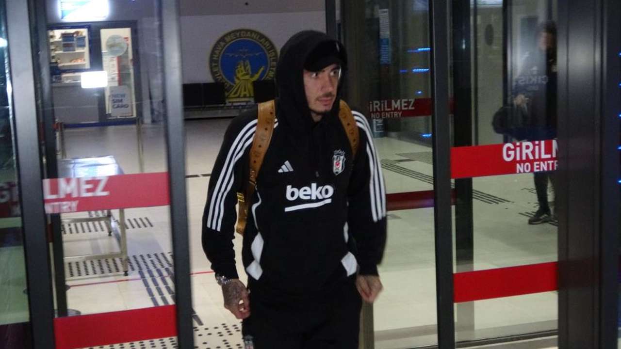 Beşiktaş, Trabzonspor maçı öncesi Trabzon’a geldi