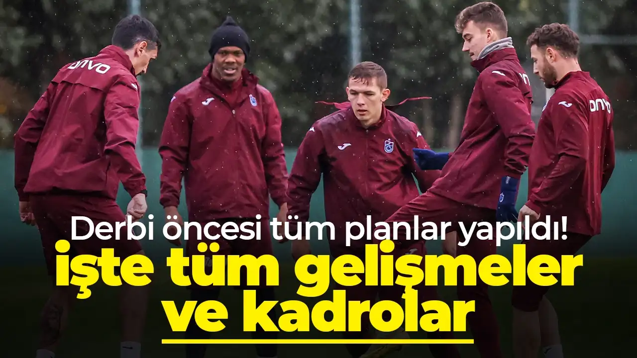 Trabzonspor'un rakibi Beşiktaş: Maç öncesi tüm gelişmeler ve kadrolar