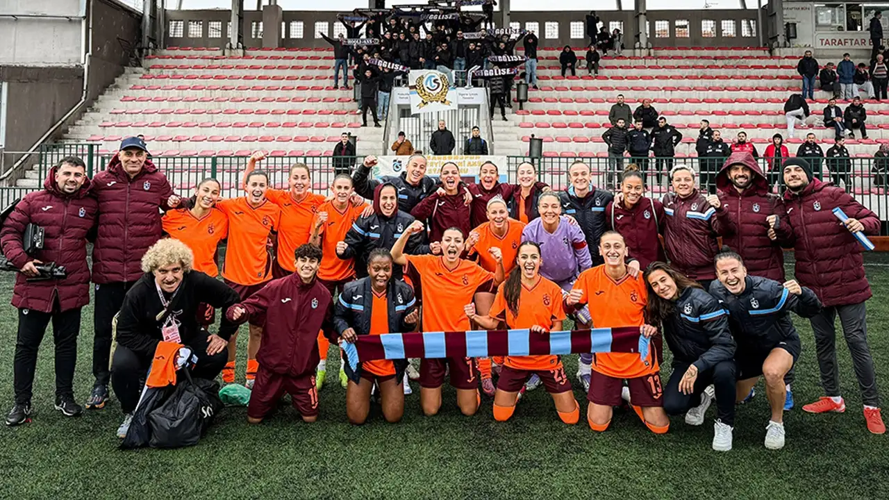 Kadın Futbol Süper Ligi’nde tarihi fark: Trabzonspor’dan 12-0’lık galibiyet