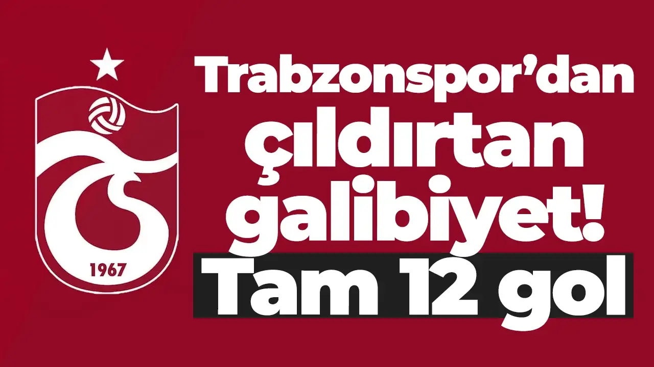 Kadın Futbol Süper Ligi’nde tarihi fark: Trabzonspor’dan 12-0’lık galibiyet