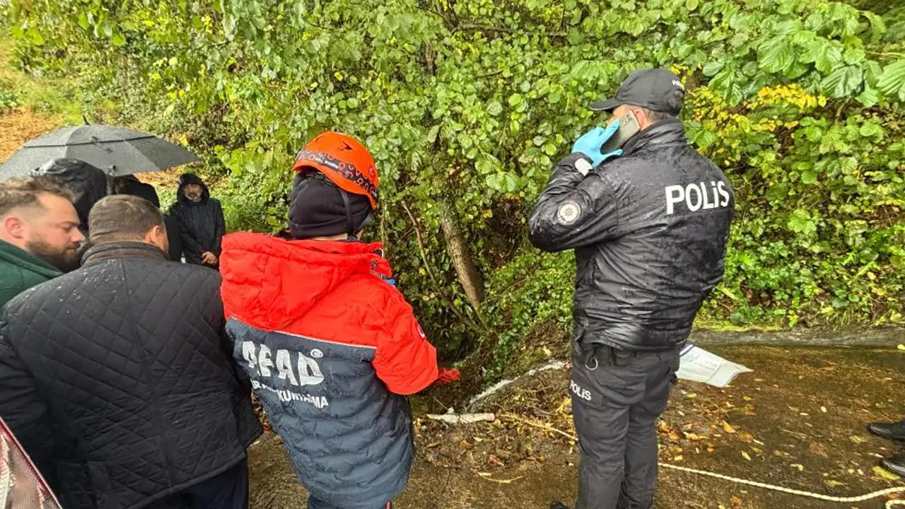 Trabzon'da kaybolan şahıstan acı haber