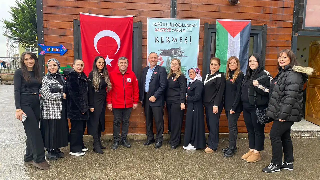 Trabzon’da minik yüreklerden Gazze’ye destek: Kermes düzenlendi