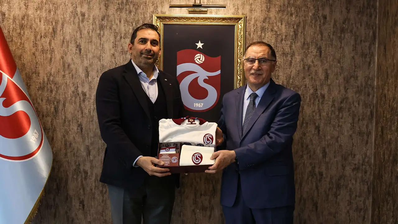 Şeref Malkoç’tan Trabzonspor'a Ziyaret